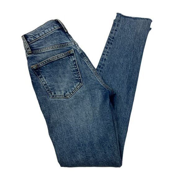 We The Free High-Rise Button-Fly Skinny Jeans Size 25 - Picture 7 of 10